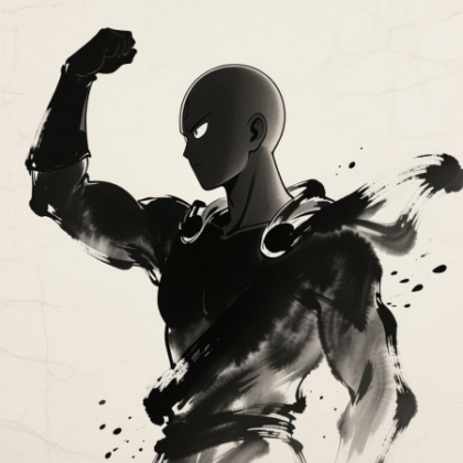 Saitama Manga PFP Art — The One Punch Awakening
