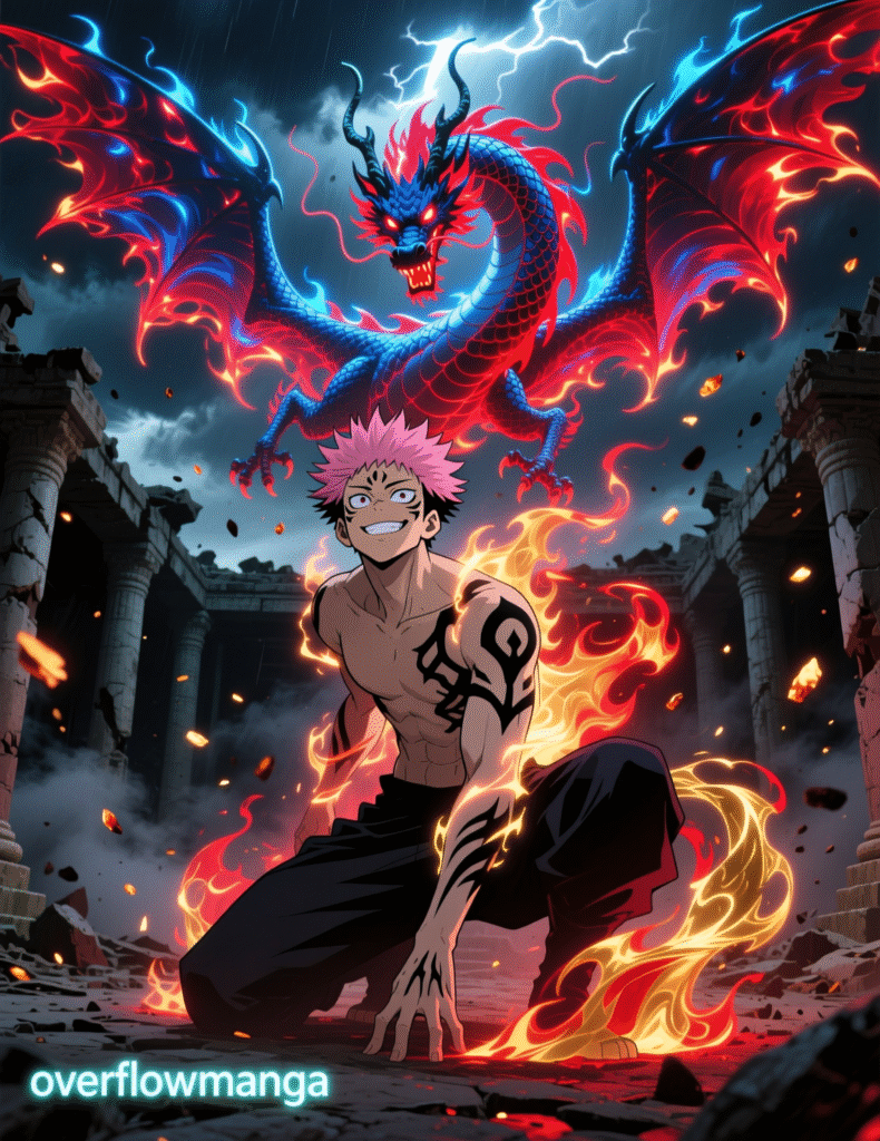 Sukuna Fan Art: Crowned Curse King