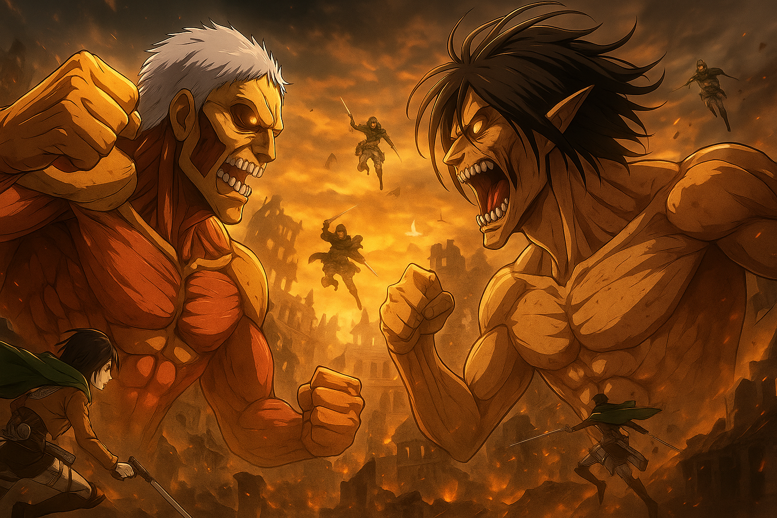 Clash of the Titans – Wallpaper Epic Scenes of Gods and Heroes