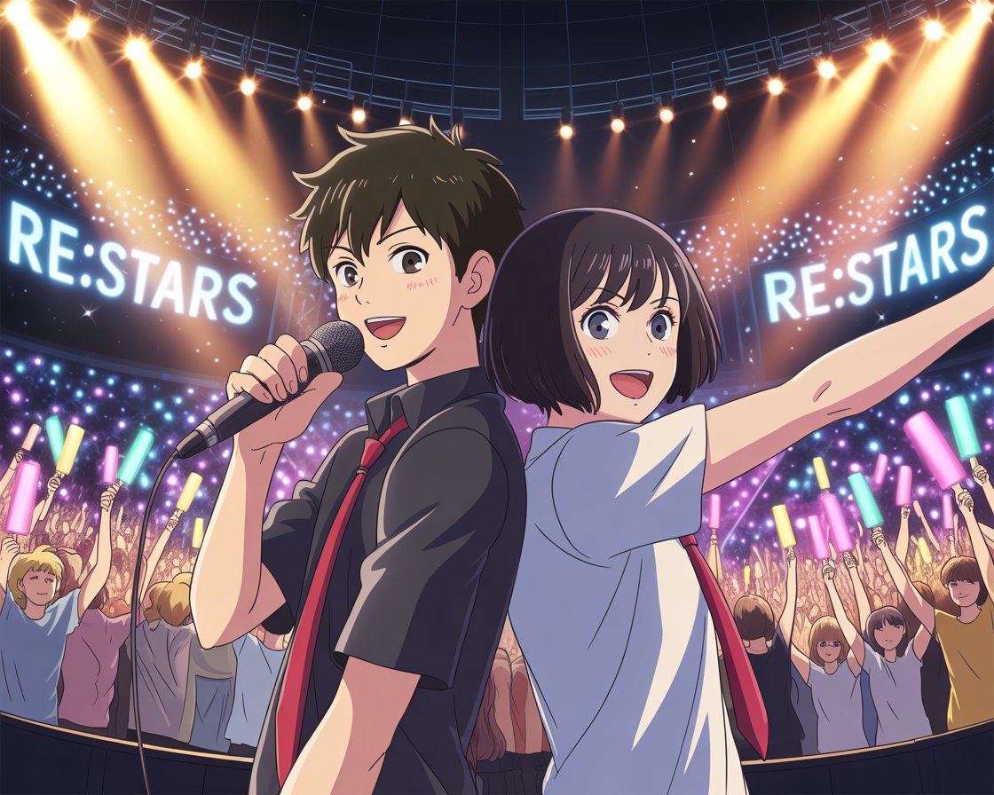 jintian kaishi zuo mingxing re:stars