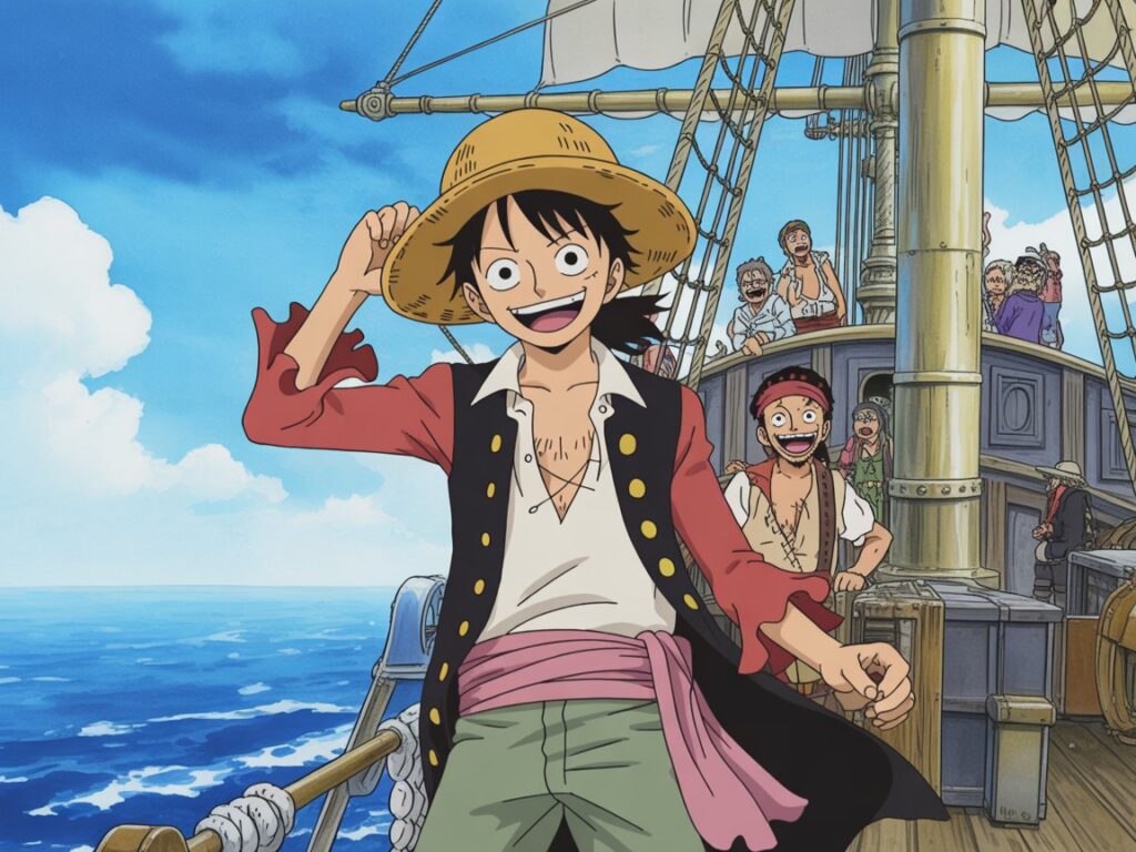 One Piece Luffy Manga