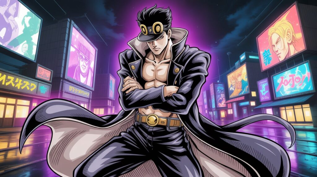Jotaro Kujo — The Stand User of the Neon Streets