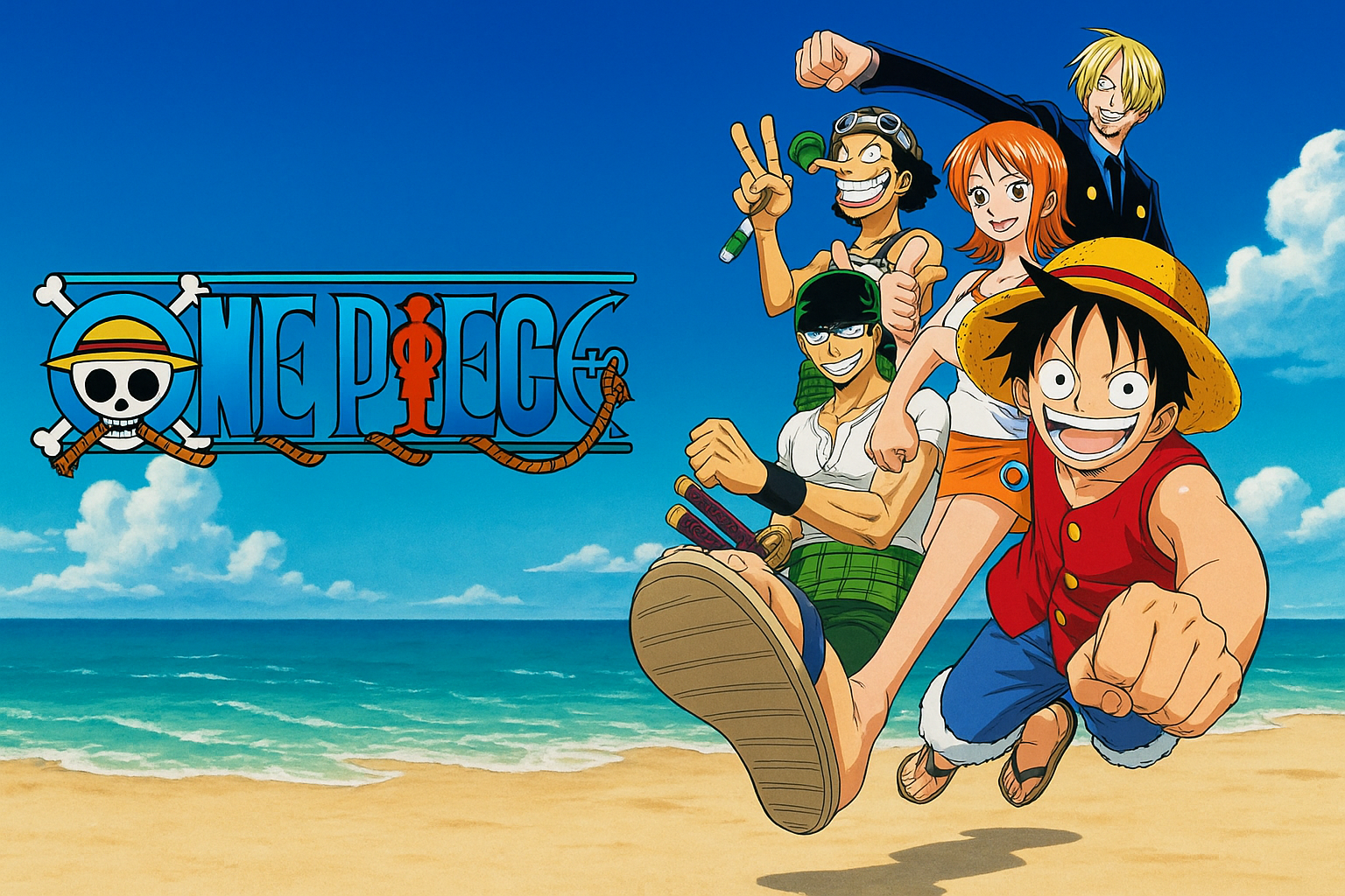 Luffy Determined Pose – Gear Up for Adventure (4K)