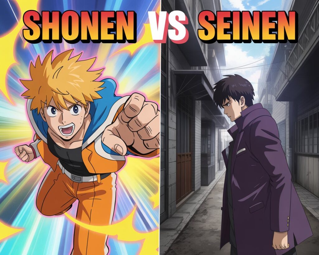 shonen vs seinen