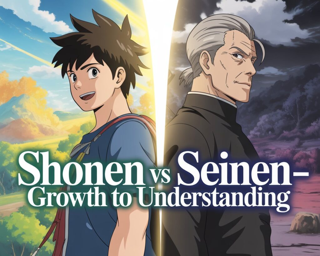 seinen vs shonen