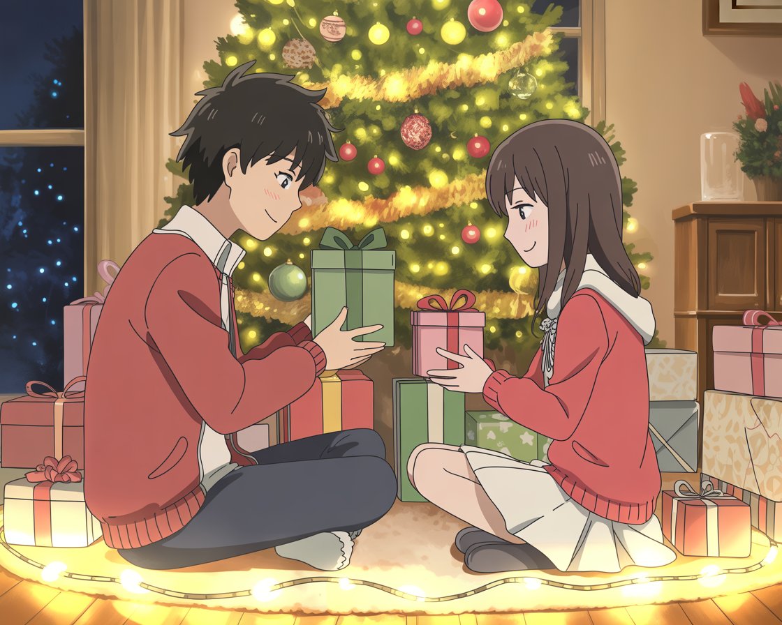christmas animes